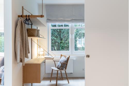 Spiekeroog Ferienhaus Drömhuus Ost & West - Wohn-/Schlafzimmer West