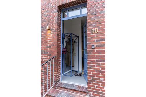 Spiekeroog Ferienhaus Drömhuus Ost - Eingang Drömhuus Ost