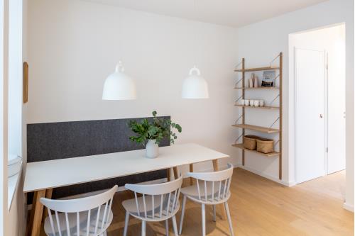 Spiekeroog Ferienhaus Drömhuus Ost - Wohnküche