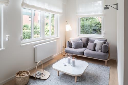 Spiekeroog Ferienhaus Drömhuus West - Wohnzimmer