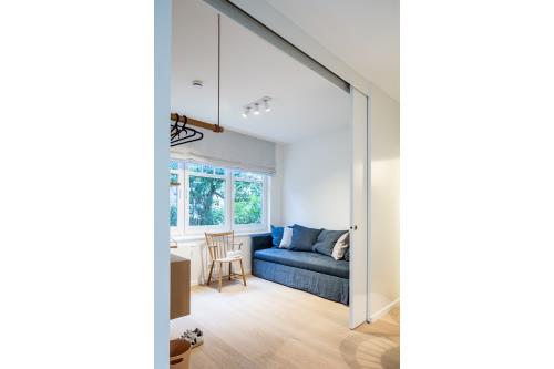 Spiekeroog Ferienhaus Drömhuus West - Wohn-/Schlafzimmer