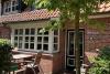 Spiekeroog Ferienwohnung Dünenrose - Eingang und Sitzplatz