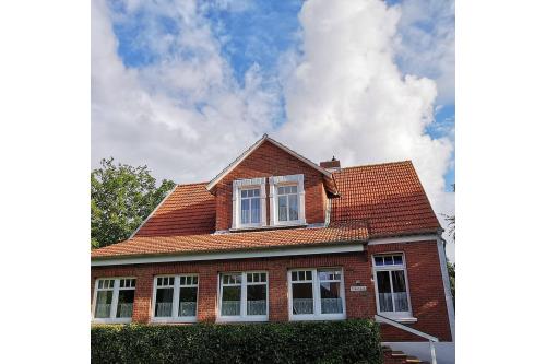 Spiekeroog Ferienwohnung Efeuhaus - Efeuhaus vom Westerloog aus.
