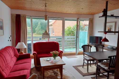 Spiekeroog Ferienwohnung Familie Mecke - Offener Wohnbereich