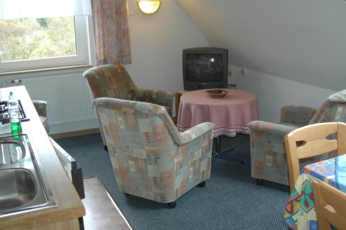 Spiekeroog Ferienwohnung Ferienhaus Tetzlaff - Oben - Ausstattung 1