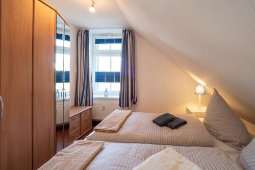 Spiekeroog Ferienwohnung Heimathafen - Elternschlafzimmer