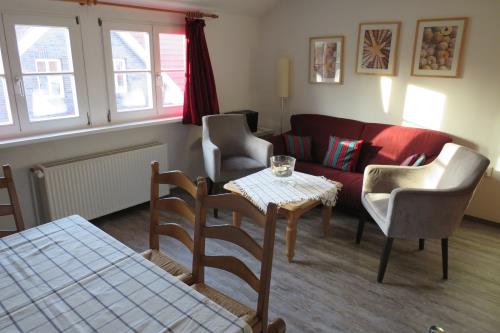 Spiekeroog Ferienwohnung Haus Bargmann - 1 - Wohnzimmer