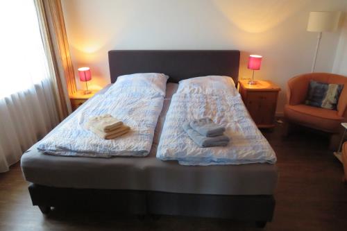 Spiekeroog Ferienwohnung Haus Bargmann - 3 - Schlafraum