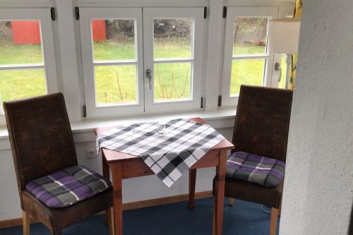 Spiekeroog Ferienwohnung Haus Bargmann - 3 - Essraum Veranda 