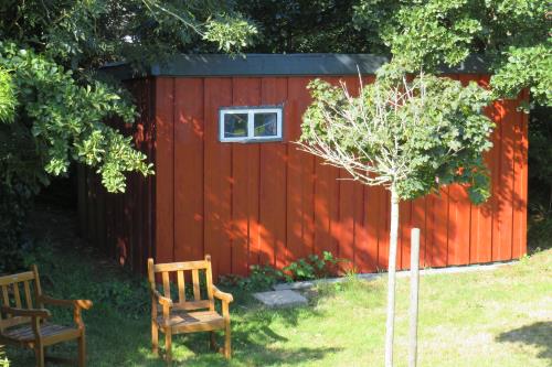 Spiekeroog Ferienwohnung Haus Bargmann - Garten mit Nutzung