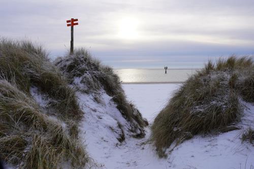 Spiekeroog Ferienwohnung Haus Krönchen Whg. 8 - Strandübergang im Westend