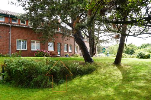 Spiekeroog Ferienwohnung Haus Krönchen Whg. 8 - Haus Krönchen Whg. 8 -mittlerer Eingang-