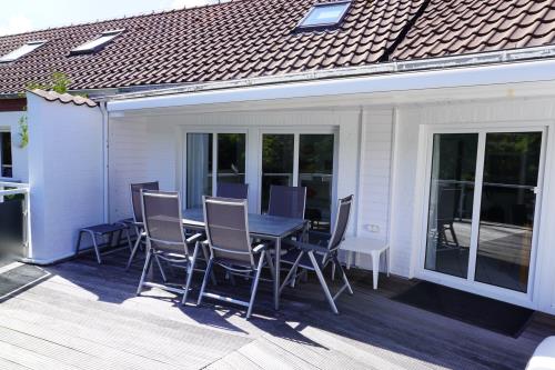 Spiekeroog Ferienwohnung Haus Krönchen Whg. 8 - Sonnen-Terrasse