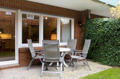 Spiekeroog Ferienwohnung Haus &quot;Lieke Deeler&quot; - Terrassenansicht