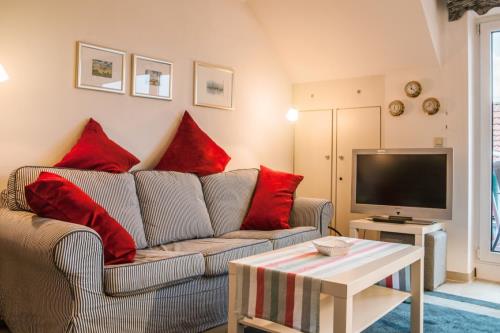 Spiekeroog Ferienwohnung Haus &quot;Lieke Deeler&quot; - 11 - Wohnzimmerbereich