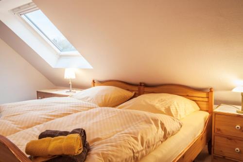 Spiekeroog Ferienwohnung Haus &quot;Lieke Deeler&quot; - 11 - das Schlafzimmer