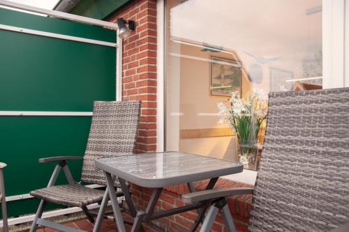 Spiekeroog Ferienwohnung Haus &quot;Lieke Deeler&quot; - Balkonansicht