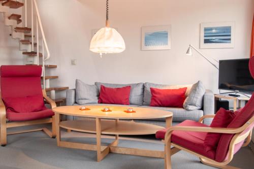 Spiekeroog Ferienwohnung Haus &quot;Lieke Deeler&quot; - 12 - Wohnzimmerbereich
