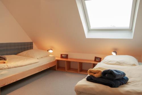 Spiekeroog Ferienwohnung Haus &quot;Lieke Deeler&quot; - 12 - das Schlafzimmer