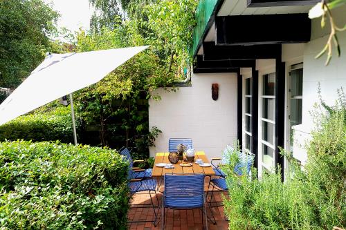 Spiekeroog Ferienhaus Haus Nordlicht - Sommer auf der Terrasse