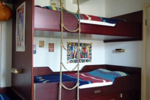 Spiekeroog Ferienwohnung Haus Ozean - Atlantik - Kojenzimmer