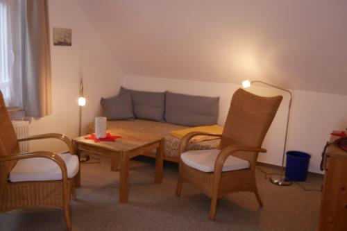 Spiekeroog Ferienwohnung Haus Röben - 2 - Wohnzimmer