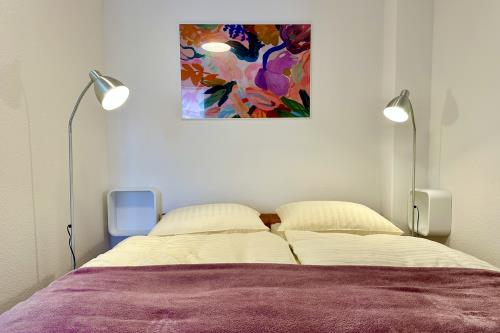 Spiekeroog Ferienwohnung Haus Roseneck - Kirschbaum - Schlafzimmer