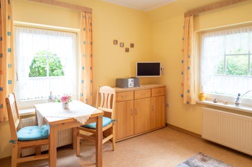 Spiekeroog Ferienwohnung Haus Seebär - Wohnung 1 - Fewo1 Wohnraum