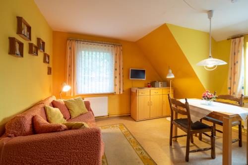 Spiekeroog Ferienwohnung Haus Seebär - Wohnung 2 - Fewo2 Wohnraum
