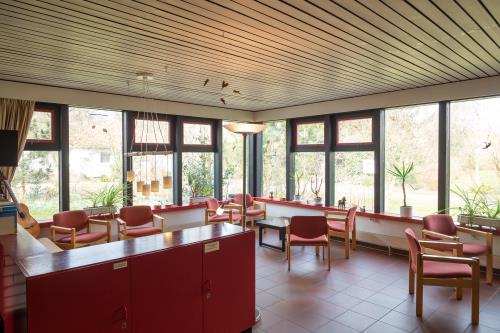 Spiekeroog Ferienwohnung Haus Seerose - Ev. Familienferienstätte-  - Aufenthaltsraum Veranda