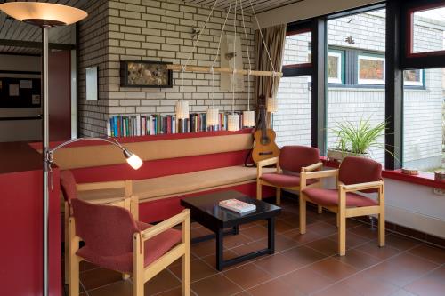 Spiekeroog Ferienwohnung Haus Seerose - Ev. Familienferienstätte-  - Aufenthaltsraum Veranda