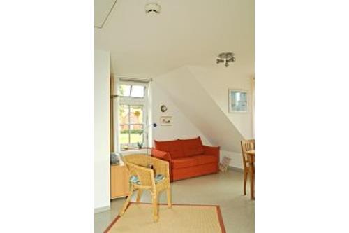 Spiekeroog Ferienwohnung Haus Sonnenstern - Backbord - Heller Wohnbereich