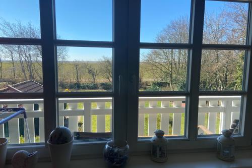 Spiekeroog Ferienwohnung Haus Süderhörn - Wohnung 4 - Blick Wohnzimmer