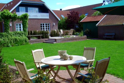 Spiekeroog Ferienwohnung Haus Süderhörn - Haus Süderhörn - Garten