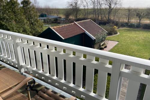 Spiekeroog Ferienwohnung Haus Süderhörn - 4 - Wohnung 4 - Balkonblick