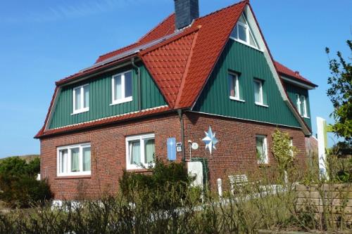 Spiekeroog Ferienwohnung Haus Windrose - Süd-Ost-Ansicht