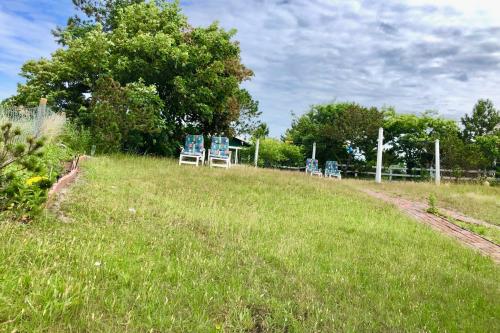 Spiekeroog Ferienwohnung Haus Windrose - Liegewiese