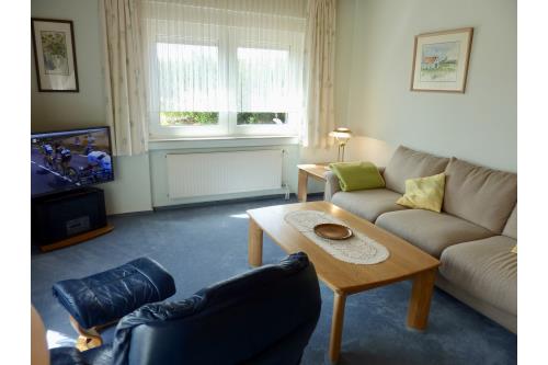 Spiekeroog Ferienwohnung Haus Windrose - SÜD - SÜD   Wohnzimmer