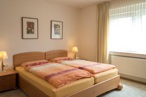 Spiekeroog Ferienwohnung Haus Windrose - SÜD - SÜD Schlafzimmer