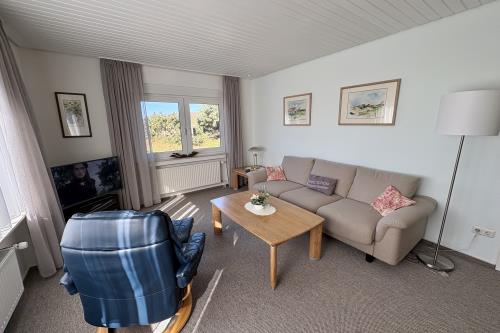 Spiekeroog Ferienwohnung Haus Windrose - SÜD - SÜD   Wohnzimmer 