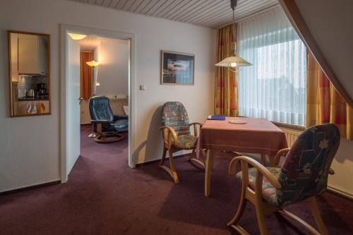 Spiekeroog Ferienwohnung Haus Windrose - WEST - WEST  Wohnküchenbereich