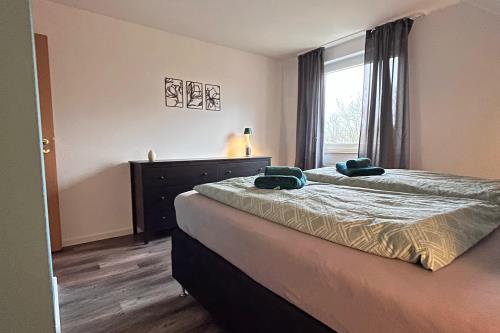 Spiekeroog Ferienwohnung Haus Wolf - Achterdeck - Schlafzimmer