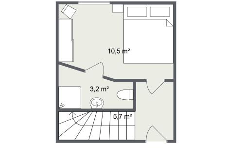 Spiekeroog Ferienwohnung Hotel Zur alten Inselkirche  "FeWo´s" - Blaumeise - EG