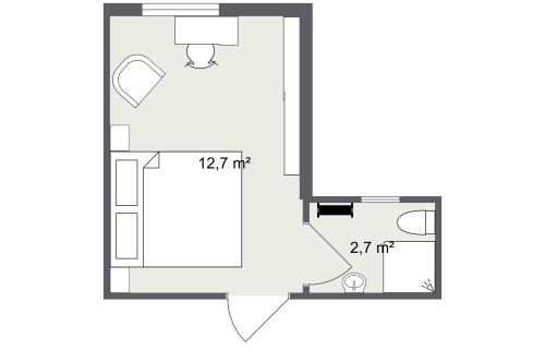 Spiekeroog Hotel-garni Hotel Zur alten Inselkirche - Zimmer 1 - Ausstattung 3