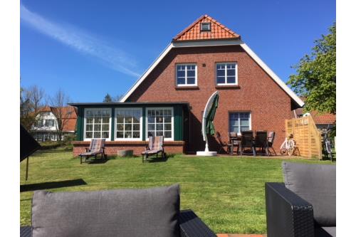 Spiekeroog Ferienwohnung Huus Janne  - Garten