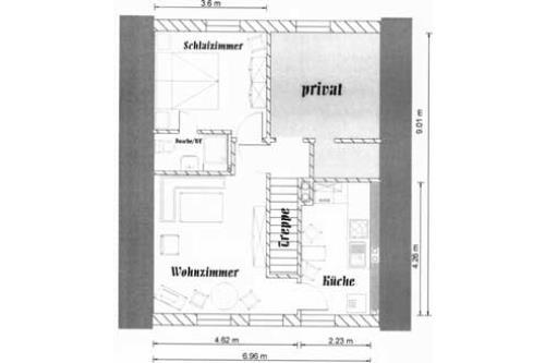Spiekeroog Ferienwohnung Huus Still Hörn - 1 - Ausstattung 2