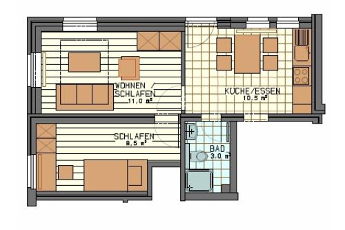 Spiekeroog Ferienwohnung Huus-Utkiek