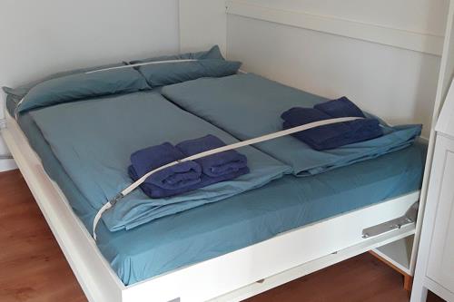 Spiekeroog Ferienwohnung Huus Wester-Tuun - 6 - Foto des Schrankbetts in WG 6