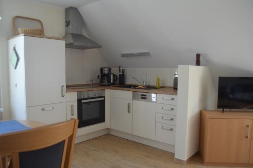 Spiekeroog Ferienwohnung Huus Ulferts - Küchenzeile