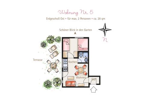 Spiekeroog Ferienwohnung Islandhof Spiekeroog - 5 - Ausstattung 5